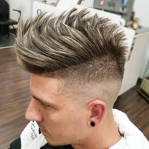 Faux Hawk Fade