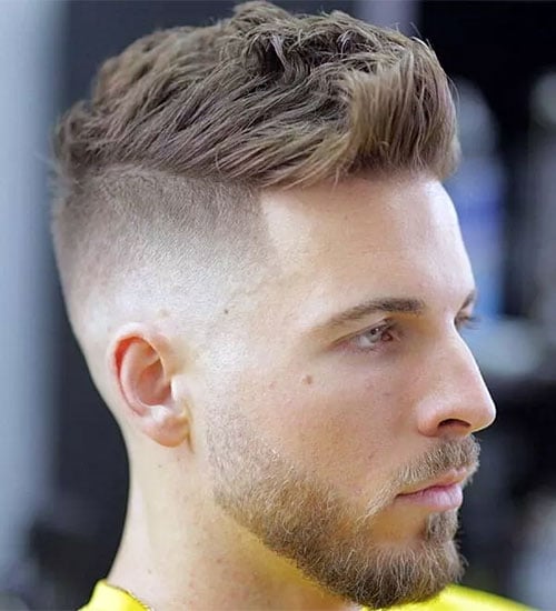 Fohawk with High Undercut Fade