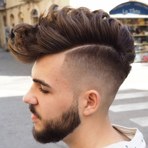 Fuckboy Hairstyles - Wavy Faux Hawk Haircut