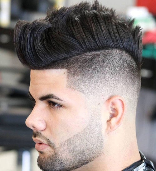 Fuckboy Mohawk Undercut Hairstyle