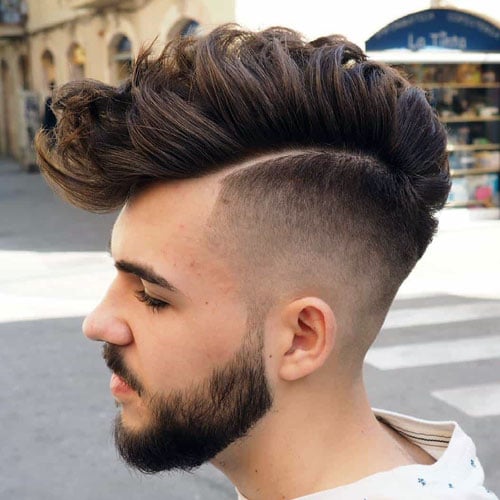 Gentleman's Mohawk Hairstyle