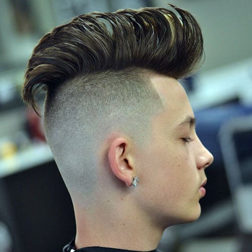 Half Mohawk Hairstyle