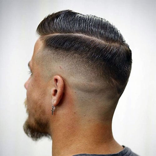 Hard Side Part with High Skin Fade