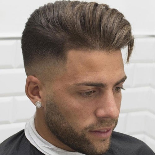 High Fade Comb Over