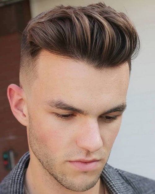 High Fade Haircut with Short Hair on Top