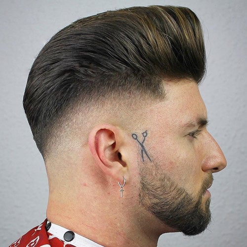 High Fade Pompadour