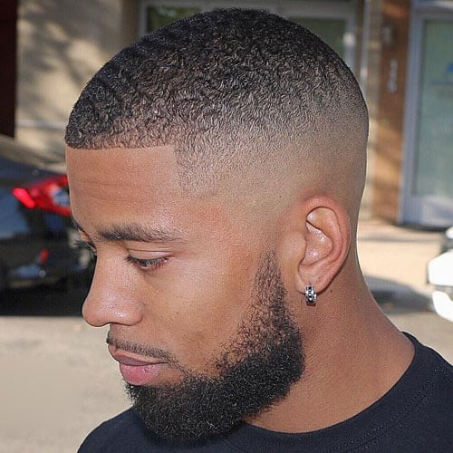 High Fade with Waves