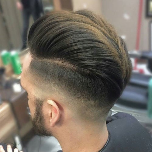 High Pompadour Fade