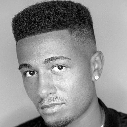 High Top Fade Black Men's Hairstyles