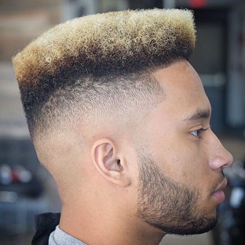 High Top Fade with Beard