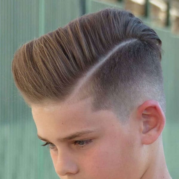 Kids Pompadour Fade