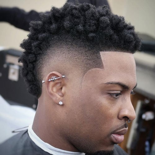 Line Up Haircuts For Black Men