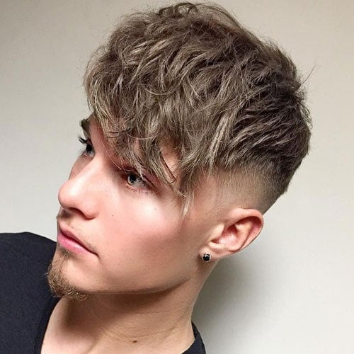 Long Fringe Undercut