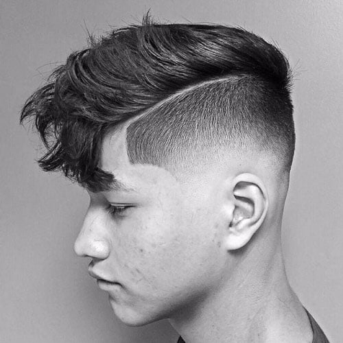 Long Fringe with Disconnected Undercut and Shape Up