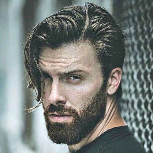 Longer Widow's Peak Hairstyles For Men