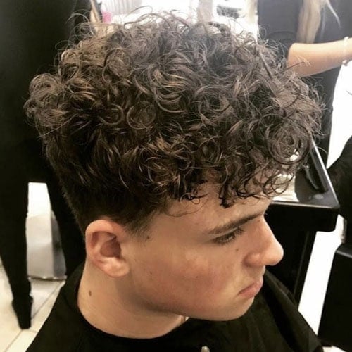 Loose Curl Perm Male