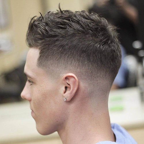 Low Fade Haircut Men