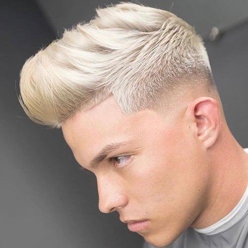 Low Fade Mohawk Haircut