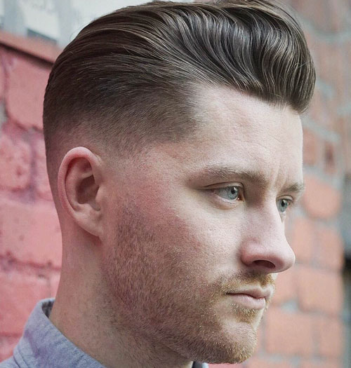 Low Fade Pompadour