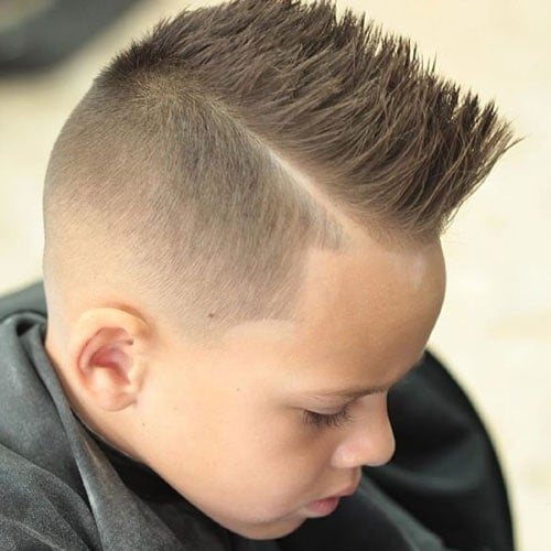 Cool Boys Haircuts - Low Fade with Spiky Hair