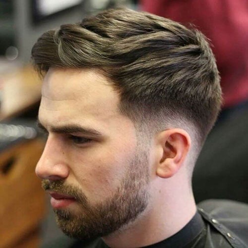 Low Fade with Thick Textured Hair