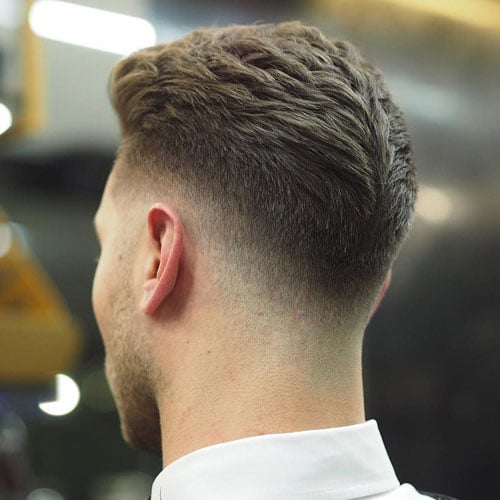 Low Maintenance Fade Haircuts For Men