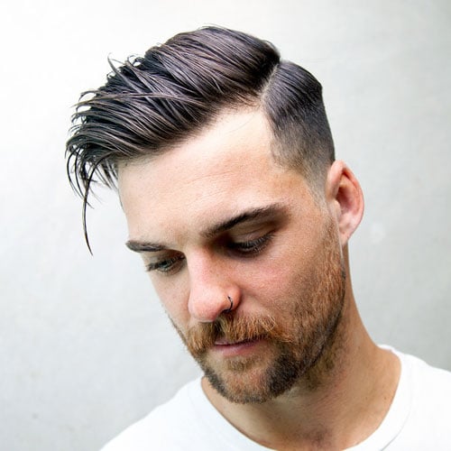 Low Maintenance Side Part Haircuts For Men