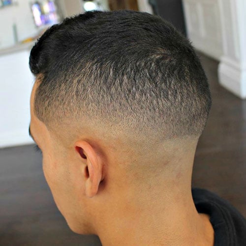 Low Skin Fade with Short Tight Top