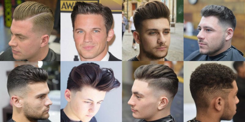 Male Haircuts For Round Faces