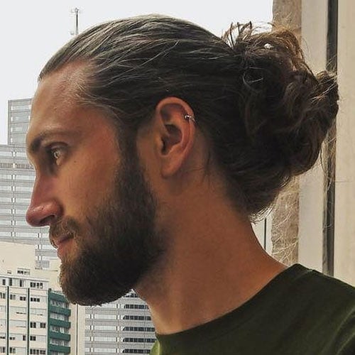 Man Bun + Beard