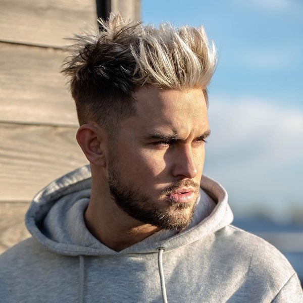 Medium Blonde Haircuts For Men