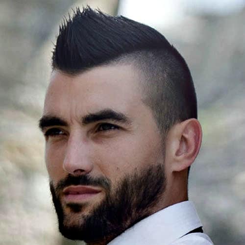 Men's Faded Mohawk - Faux Hawk