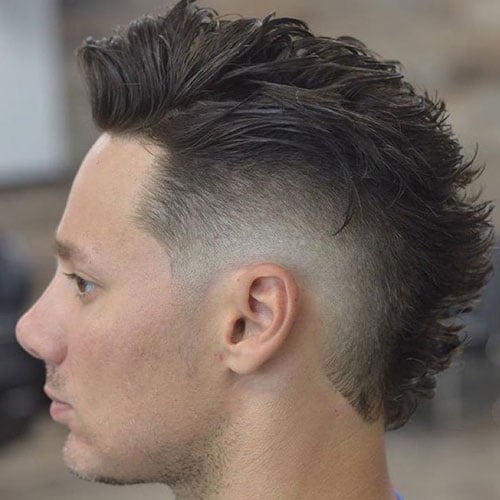 Men's Fohawk Fade Haircut