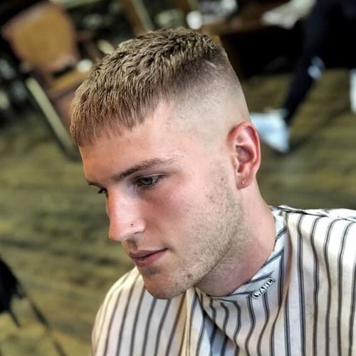 Men's Fringe Haircut