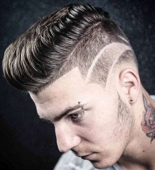 Men's Hair Fade Line Designs