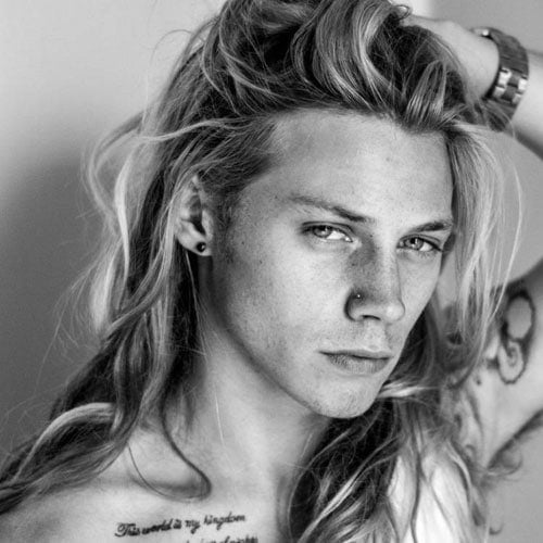 Men's Long Blonde Hairstyles