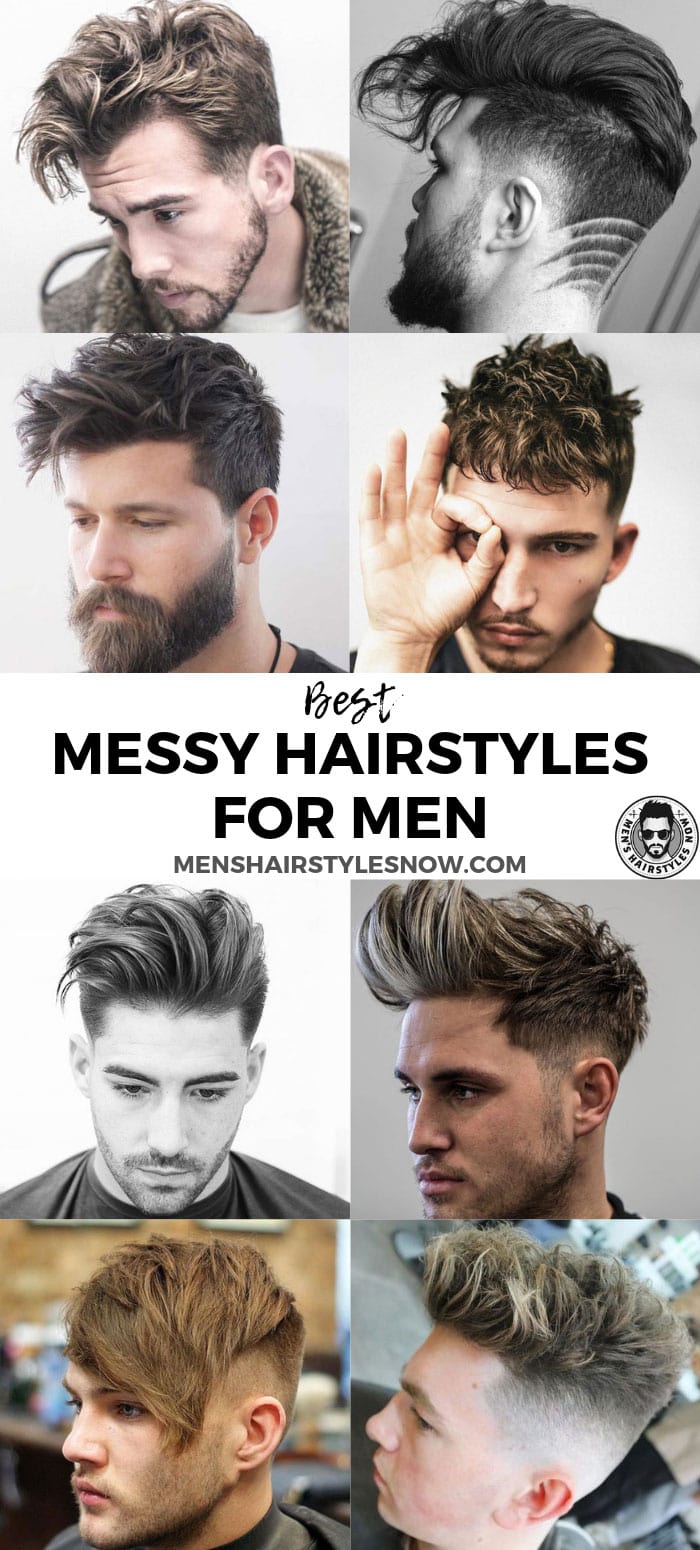 Messy Hairstyles For Guys