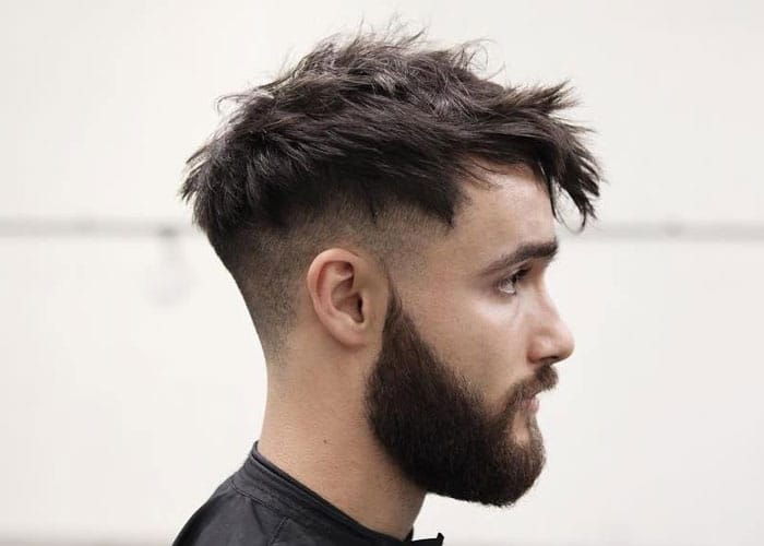 Messy Medium Hairstyles Men