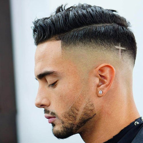 Mid Bald Fade Haircut