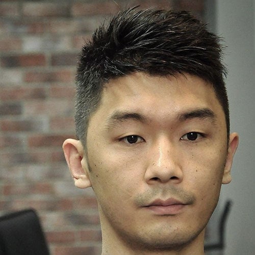 Modern Ivy League Hairstyle For Asian Men