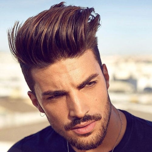 Modern Pompadour Hairstyles