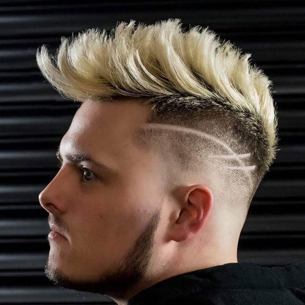 Mohawk Blonde Hair