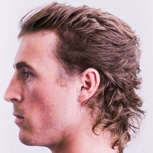 Mullet Perm in Back