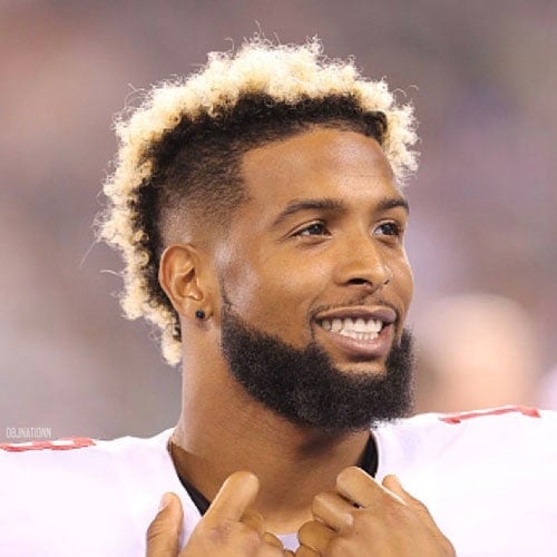 OBJ Hair Blonde Highlights Temple Fade