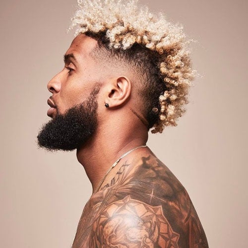 Odell Beckham Jr Afro