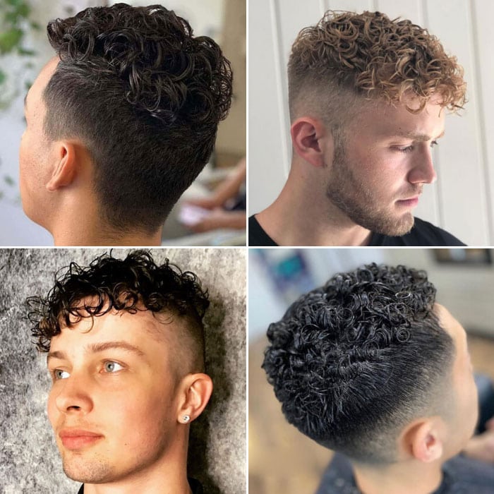 Perm Hair Men