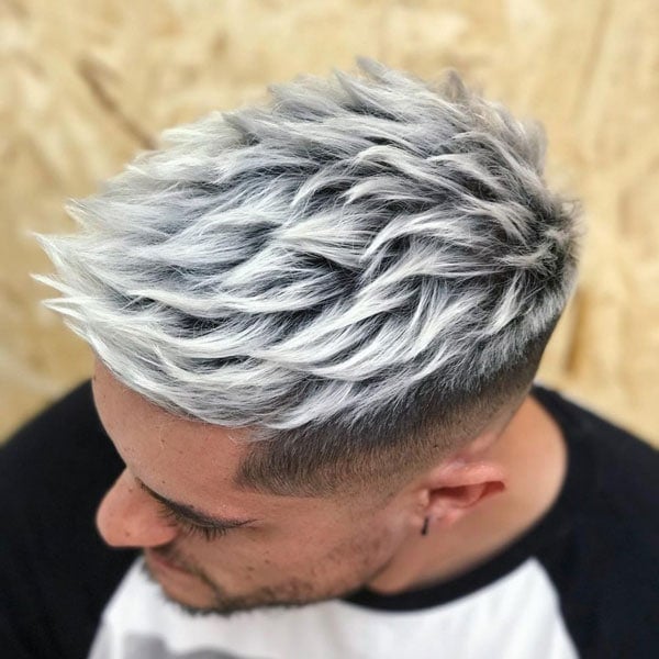 Platinum Blonde Hair For Men