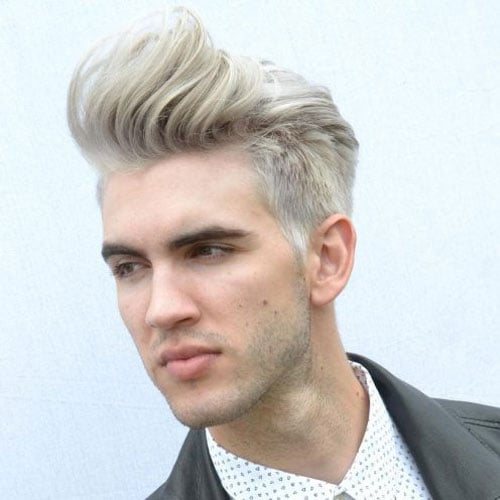 Platinum Blonde Hairstyles Men