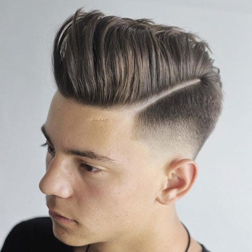 Pompadour Fade Haircut