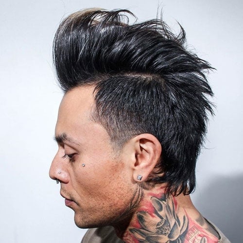 Pompadour Mullet